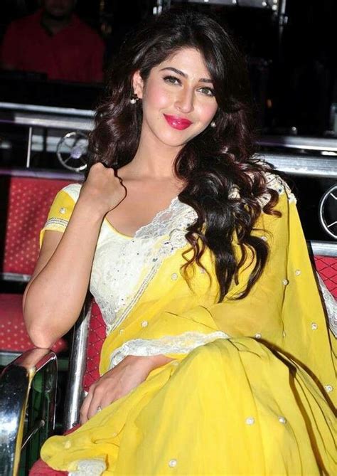 Spicy Image Sonarika Bhadoria Yellow Saree Hotwife Indian Beauty