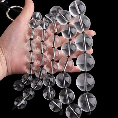 Pyrex Glass Anal Beads Vagina Ball Sextoy Femme Glass Butt Plug For Women Sex Toys For Men