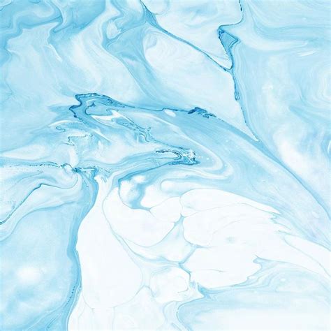 Water Color Oceanic Baby Blue Marble Backdrop 6856