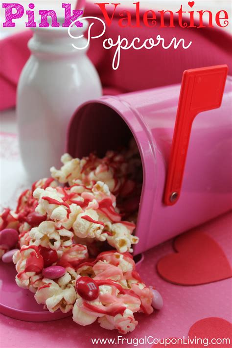 Plan your guest list carefully. Pink Candy Valentine Popcorn - February Kids Snack and Treat