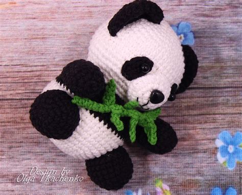 Small Knitted Panda Crochet Amigurumi Shop Online On Livemaster With