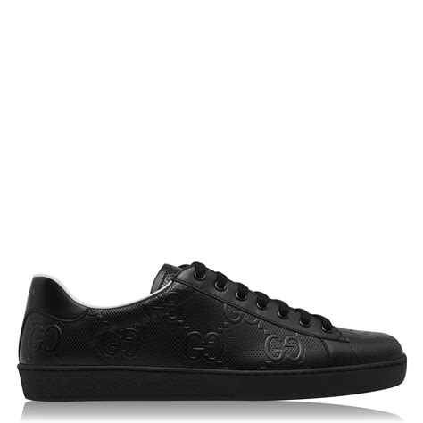 Gucci New Ace Emb Trainers Men Low Trainers Flannels