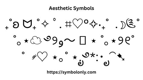 Aesthetic Symbols Copy And Paste ╰┈ ̗̀ ˏˋ°•⁀