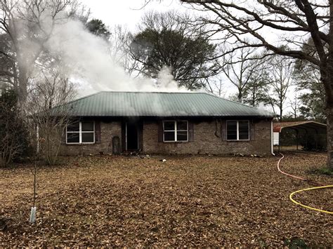Firefighters Knock Down Flames At A Home In Liberty Volunteer Fire