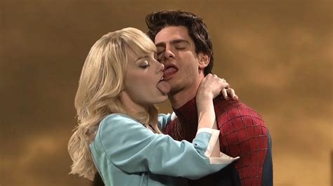 Spider Man Kissing Scene Saturday Night Live Youtube