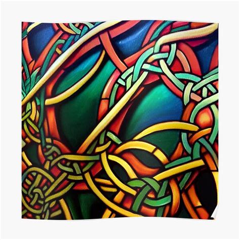In A Celtic Knot Poster For Sale By I Am Inspired Redbubble
