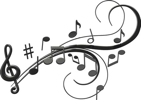 Jazz Cliparts Border Transparent Background Music Notes Png Full