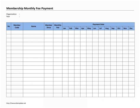 Bill Payment Tracker Spreadsheet — Db