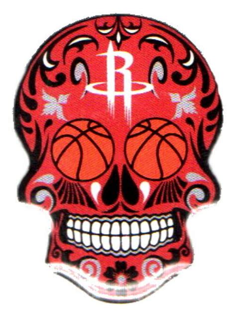 Houston Rockets Pin 2020 Sugar Skull Nba Basketball Collector Team Hat
