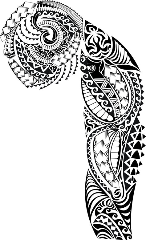 Tribal Tattoo Sleeve Stencilsdesign Sleeve Tattoo Template