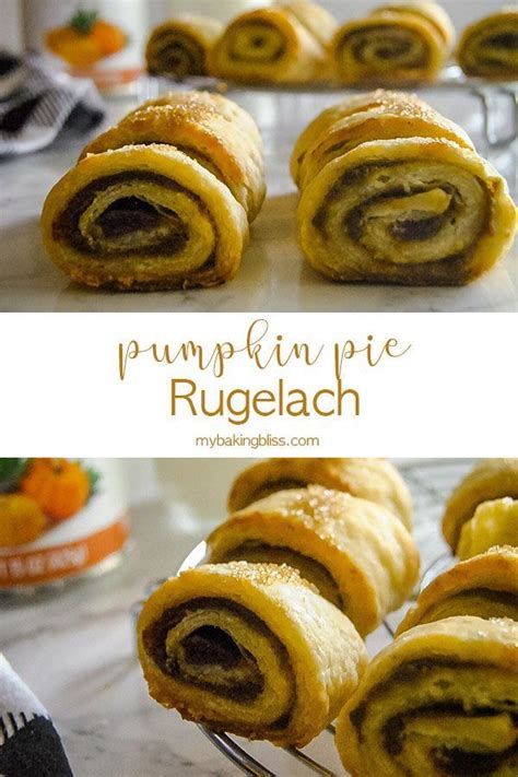 Easy + delicious pie recipes for your holiday table—because it's just not thanksgiving until the pie shows up. Pumpkin Pie Rugleach - a fun twist on traditional rugelach ...