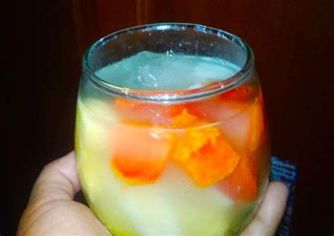 Resep Es Kelapa Muda Sirup Melon Oleh Dapur Bunda Aileen Ratna Cookpad