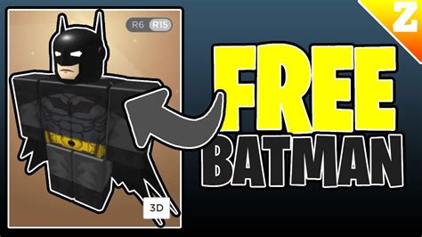 How To Become Batman For Free In Roblox