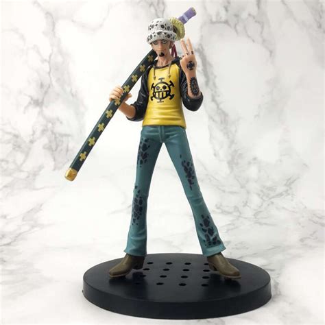 free shipping 8 one piece anime trafalgar d law dx vol 5 boxed 20cm pvc action figure