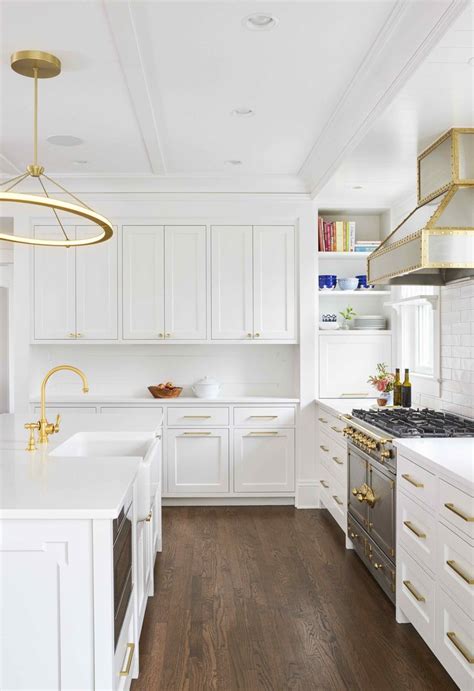 15 Luxury White And Gold Kitchen Designs Lily Ann Cabinets