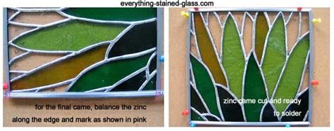 Stain Glass Zinc Frame Stained Glass Stained Glass Designs Stained Glass Frames