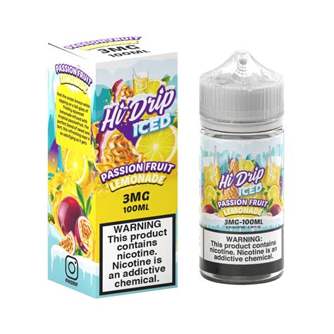 Hi Drip Passion Fruit Lemonade Iced 100ml