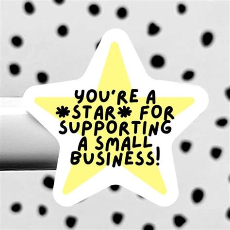 35x Youre A Star Stickers Thank You Stickers Small Etsy Uk