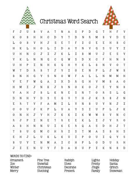 10 Best Free Printable Christmas Word Search Pdf For Free At Printablee
