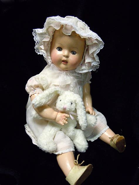 Vintage Large 26 Composition Baby Doll 1930s 40s Restored Precious
