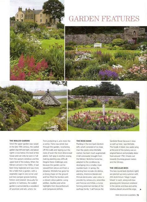 An english garden is a distinction you will notice that sets your garden apart from everyone else's. Caithness CWS - A - Z Caithness - Country Houses ...