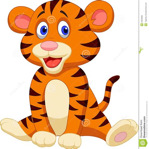 14 best cartoon tiger images drawings sketches of animals from drawing a cartoon tiger white tiger cub pictures tiger cubs cute cartoon animal images from. Cute tiger cartoon stock vector. Illustration of happy ...