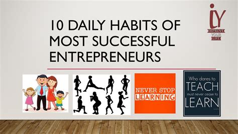 10 Daily Habits of Most Successful Entrepreneurs - YouTube