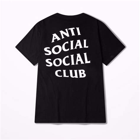 Camiseta Anti Social Social Club Lançamento 100 Algodão R 3490