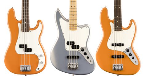 Fender Unveils New Player Series Bass Colors No Treble