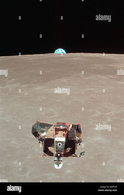 Apollo 11 Lunar Module Ascent Stage Stock Photo Alamy