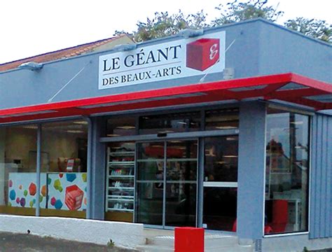 Nos magasins | Le Géant des Beaux-Arts - N°1 de la vente en ligne de