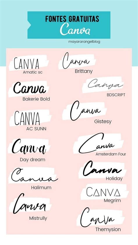 Fontes Canva Canvas Learning Aesthetic Fonts Canva Design