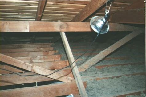Ceiling joist span of 10 feet only on one side of proposed beam. Reinforcing Sagging Ceiling Joists | Nakedsnakepress.com