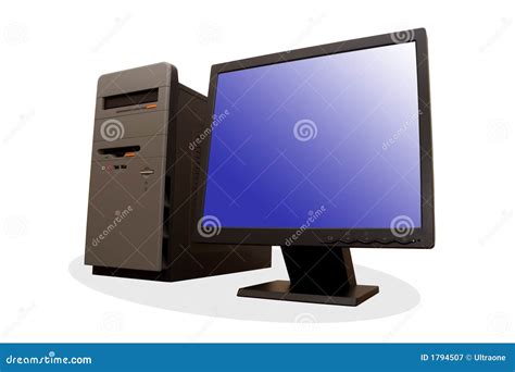 Modern Personal Computer Stock Image Image Of Color Stylish 1794507