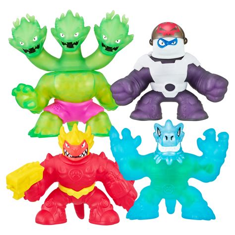 Heroes Of Goo Jit Zu All Stars Pack 4 Exclusive Action Figures