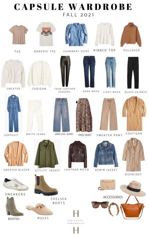 Fall Capsule Wardrobe Must Have Staple Pieces