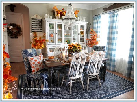 From My Front Porch To Yours Farmhouse Cottage Style Fall Dining Room