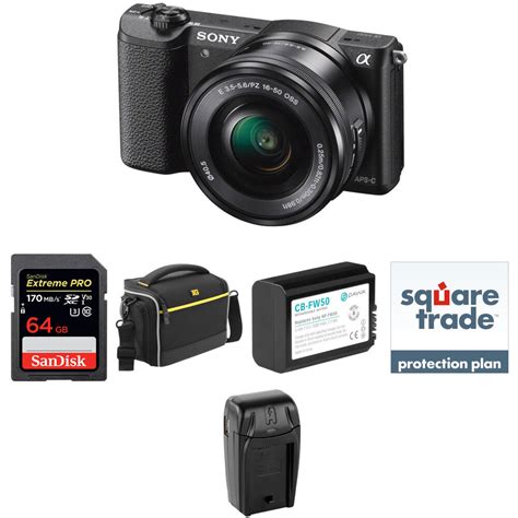 Sony Alpha A5100 Mirrorless Digital Camera With 16 50mm Lens Bandh
