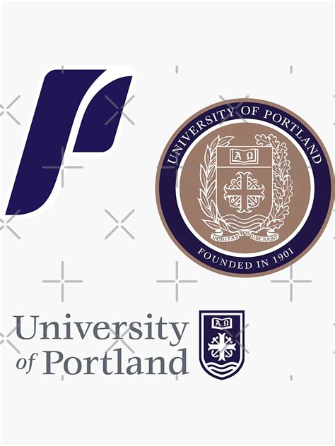 University Of Portland Sticker Pack Sticker For Sale By Tracynguyen23
