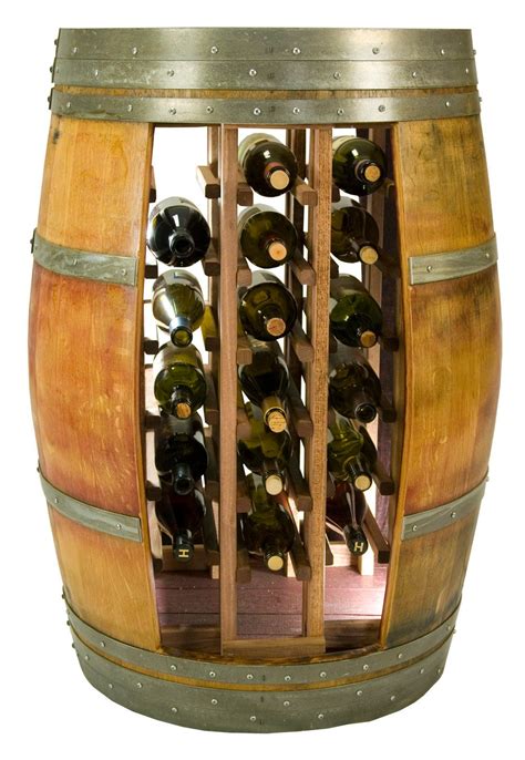 1013 Whole Barrel Wine Rack Holds 28 Bottles Etsy