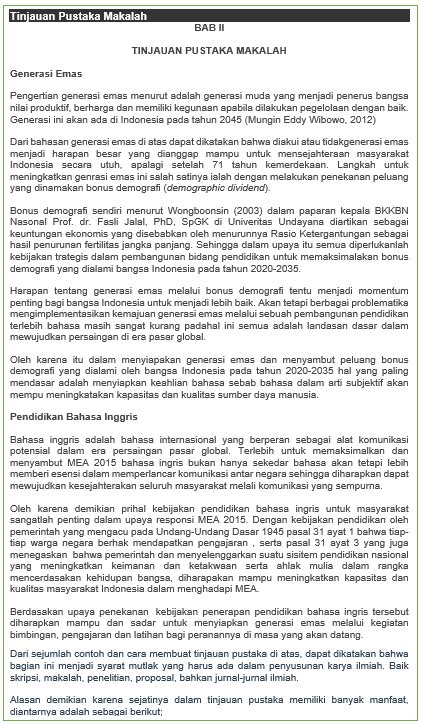 Eventually, you will entirely discover a newexperience and capability by spending more cash. Contoh Penulisan Kajian Literatur Sejarah