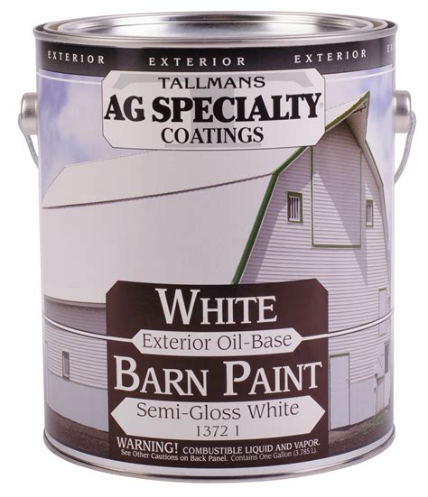 Ag Specialty White Barn Paint Gal Oil Base SG