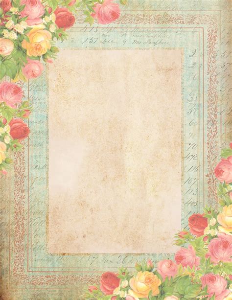 8 Best Images Of Elegant Rose Stationery Free Printable Free