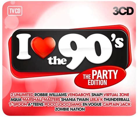 i love the 90 s the party edition various artists cd album muziek