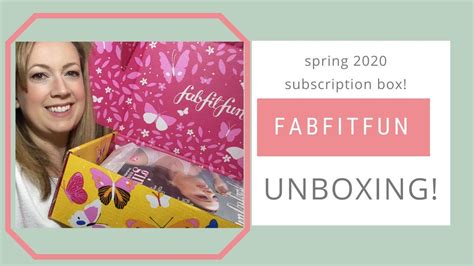 Fabfitfun Spring Unboxing 2020 Youtube
