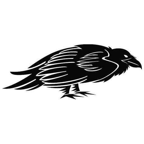 Raven Bird Decal Car Sticker Gympie Stickers