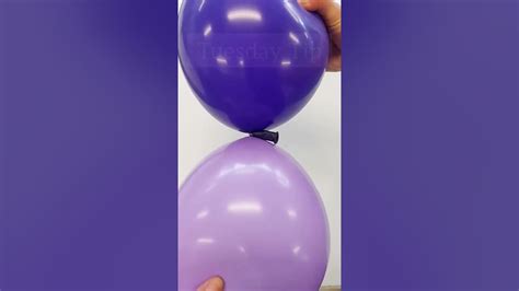 How To Tie Two Balloons Together Balloon Tutorial Youtube
