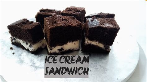For oven preheat for 30 minutes on 180c and bake for 25 minutes on 180c. ICE CREAM SANDWICH || Ice-cream sandwich cake recipe without oven in Malayalam || #23|| FIA ...