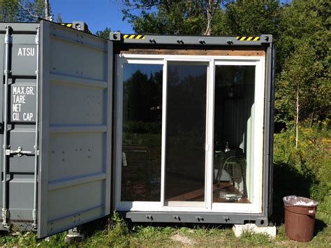 Construction Office Set Up In Shipping Container Sea