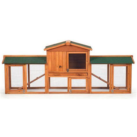Prevue Pet Products Rabbit Hutch With Double Run Pet Supply Paw